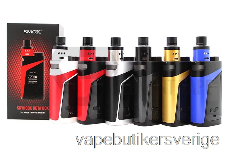 Vape Sverige Smok Skyhook Rdta Box 220w Kit Silver